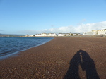 FZ010571 Kissing shadows of Jenni and Marijn on Exmouth beach.jpg